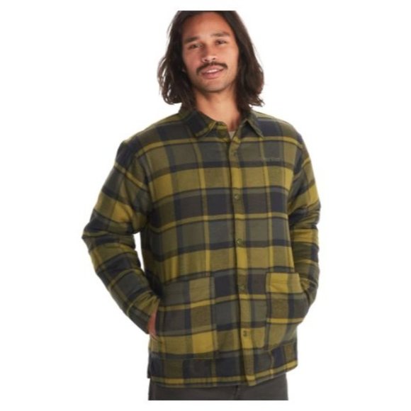 Marmot Mens Lanigan Flannel Chore Coat Jacket‎ - Size XXL - NWT
